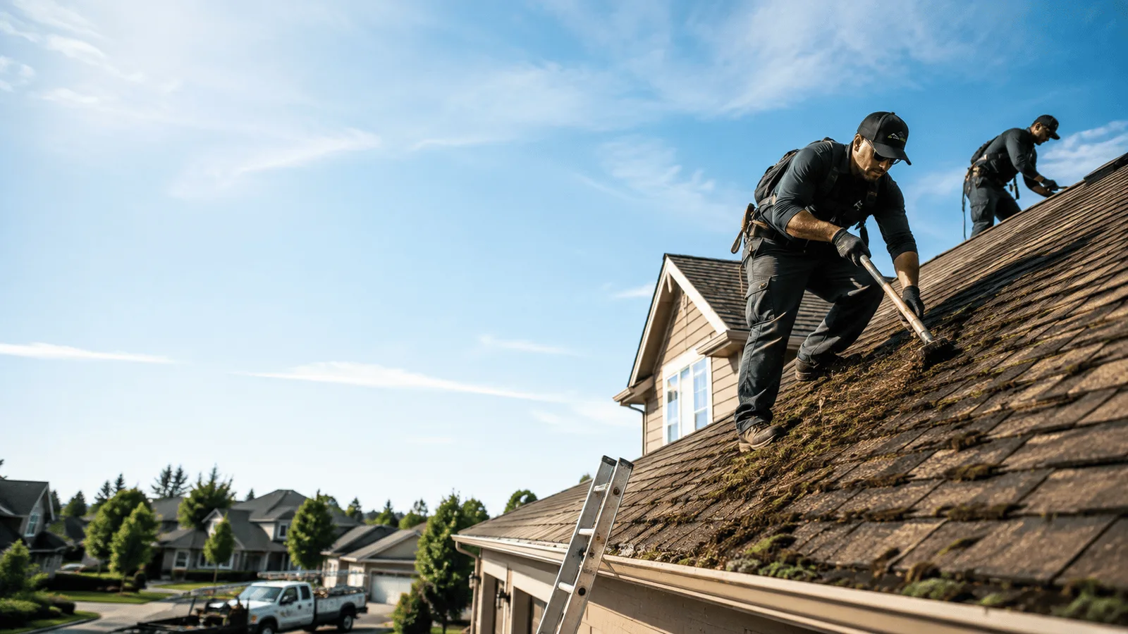 Roof Moss Removal in Winneconne, WI near me